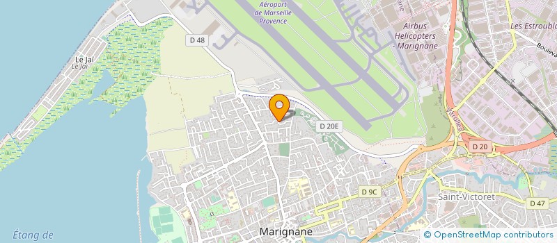 localisation de l'entreprise MONSIEUR CHRISTOPHE LUZENT à MARIGNANE