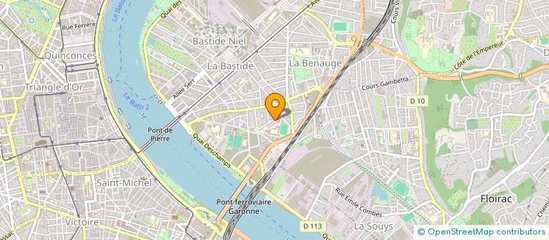 localisation de l'entreprise MONSIEUR CHRISTOPHE MACCOTTA  BORDEAUX