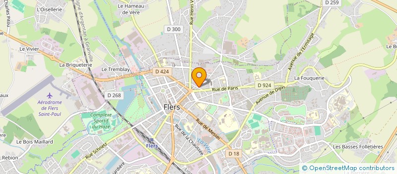 localisation de l'entreprise MONSIEUR CHRISTOPHE MACE à FLERS