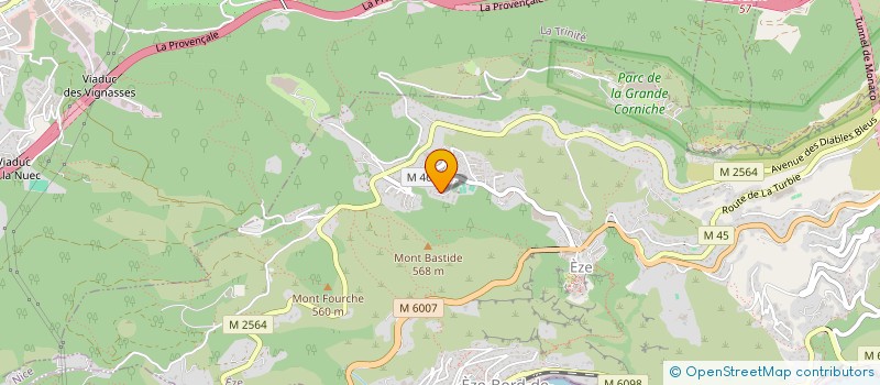 localisation de l'entreprise MONSIEUR CHRISTOPHE MACIERI  EZE