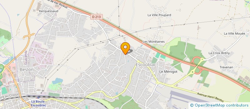 localisation de l'entreprise MONSIEUR CHRISTOPHE MADEC à LA BAULE-ESCOUBLAC