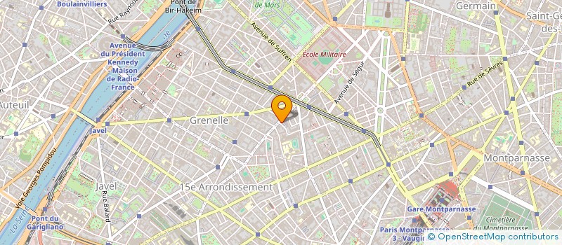 localisation de l'entreprise MONSIEUR CHRISTOPHE MADELIN  PARIS