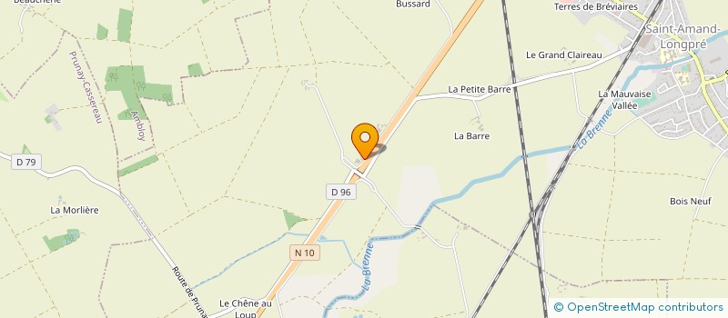 localisation de l'entreprise MONSIEUR CHRISTOPHE MADRE  AUTHON