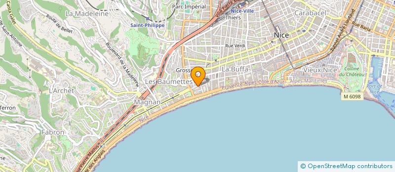 localisation de l'entreprise MONSIEUR CHRISTOPHE MAESTRI à NICE