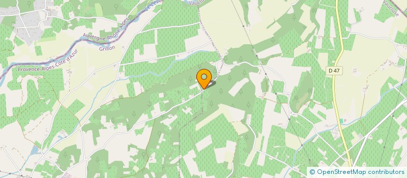 localisation de l'entreprise MONSIEUR CHRISTOPHE MAFFAIT  GRILLON