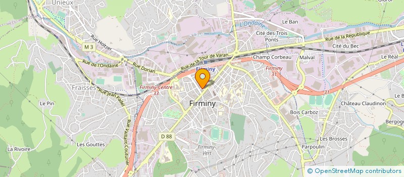 localisation de l'entreprise MONSIEUR CHRISTOPHE MAGNE  AJACCIO