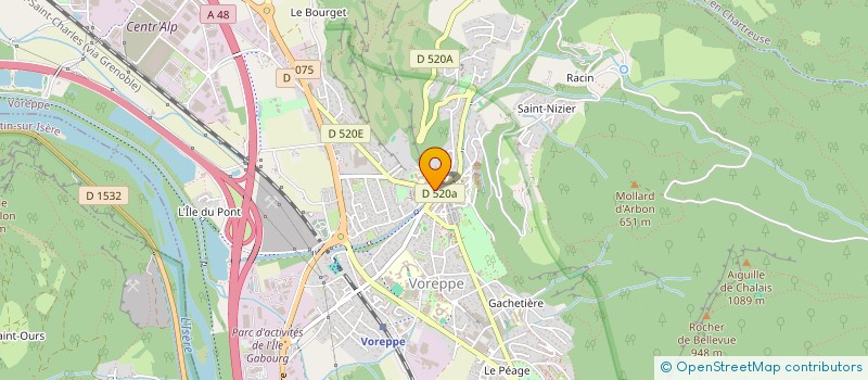 localisation de l'entreprise MONSIEUR CHRISTOPHE MAGNIN à VOREPPE