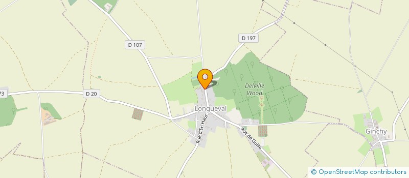 localisation de l'entreprise MONSIEUR CHRISTOPHE MAGUERRE  LONGUEVAL