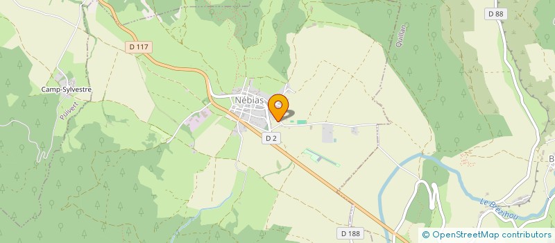 localisation de l'entreprise MONSIEUR CHRISTOPHE MAHEU  NEBIAS