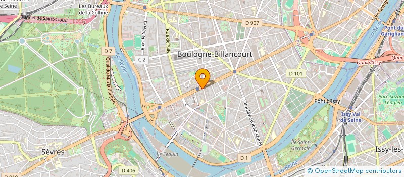 localisation de l'entreprise MONSIEUR CHRISTOPHE MAHON à BOULOGNE-BILLANCOURT