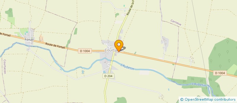 localisation de l'entreprise MONSIEUR CHRISTOPHE MAHU  VILLIERS-SAINT-GEORGES