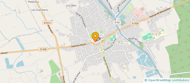 localisation de l'entreprise MONSIEUR CHRISTOPHE MAILHO à MONTECH