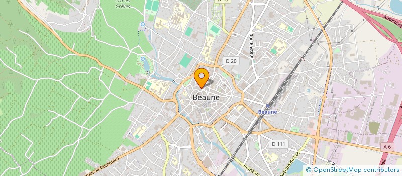 localisation de l'entreprise MONSIEUR CHRISTOPHE MAILLARD à BEAUNE
