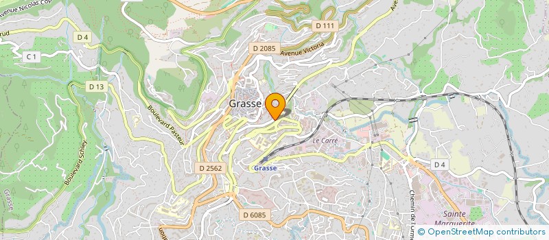 localisation de l'entreprise MONSIEUR CHRISTOPHE MAILLARD à GRASSE