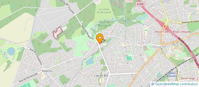 localisation de l'entreprise MONSIEUR CHRISTOPHE MAIORANA  PESSAC