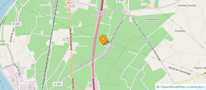 localisation de l'entreprise MONSIEUR CHRISTOPHE MAIRE  LA ROCHE-DE-GLUN