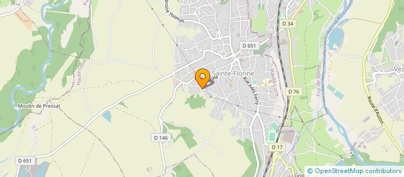 localisation de l'entreprise MONSIEUR CHRISTOPHE MAKA  SAINTE-FLORINE