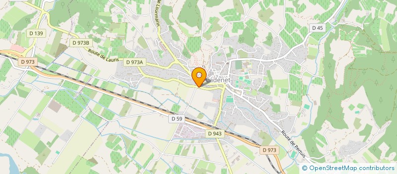 localisation de l'entreprise MONSIEUR CHRISTOPHE MALAN  CADENET