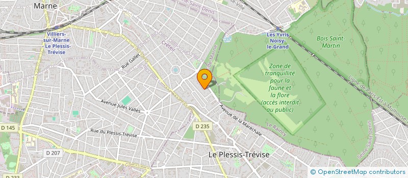 localisation de l'entreprise MONSIEUR CHRISTOPHE MALASSIS  LE PLESSIS-TREVISE