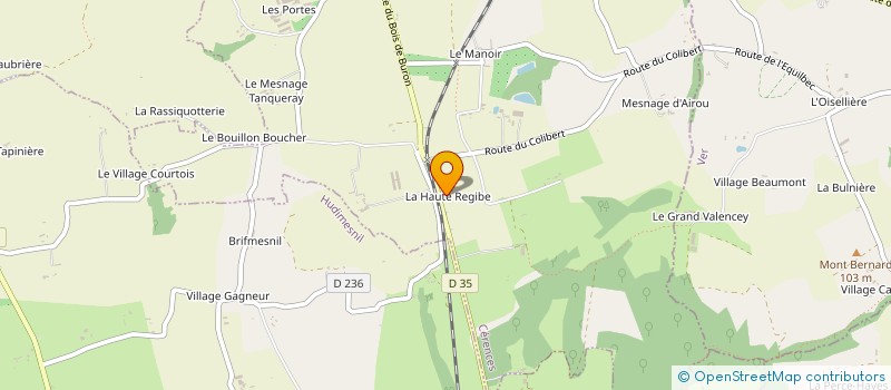 localisation de l'entreprise MONSIEUR CHRISTOPHE MALBAUX  CERENCES