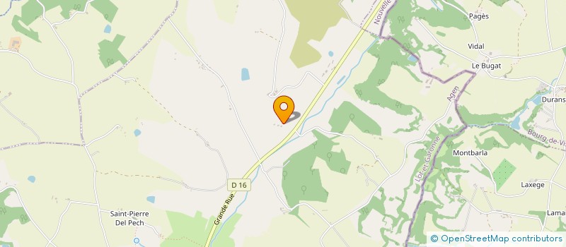 localisation de l'entreprise MONSIEUR CHRISTOPHE MALCAYRAN  SAINT-MAURIN