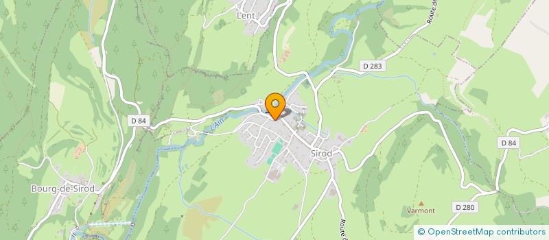 localisation de l'entreprise MONSIEUR CHRISTOPHE MALE  SIROD