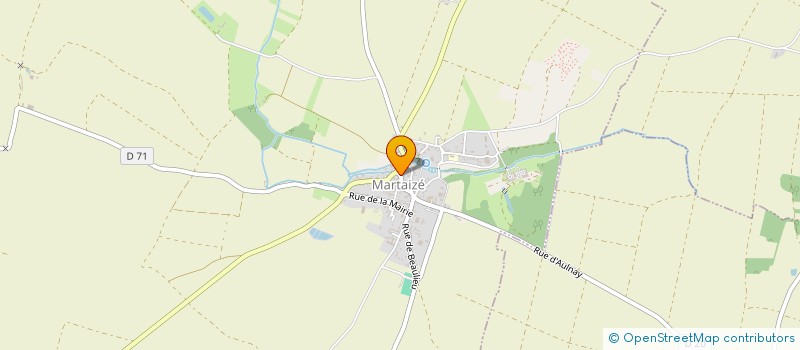 localisation de l'entreprise MONSIEUR CHRISTOPHE MALECOT  MARTAIZE