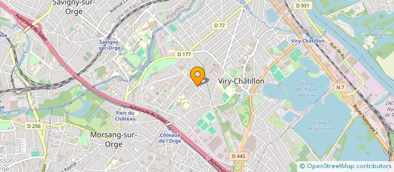 localisation de l'entreprise MONSIEUR CHRISTOPHE MALOISEAU à VIRY-CHATILLON
