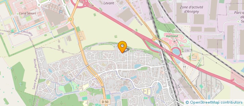 localisation de l'entreprise MONSIEUR CHRISTOPHE MAN  SAVIGNY-LE-TEMPLE