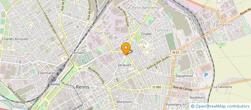 localisation de l'entreprise MONSIEUR CHRISTOPHE MANCONI  REIMS