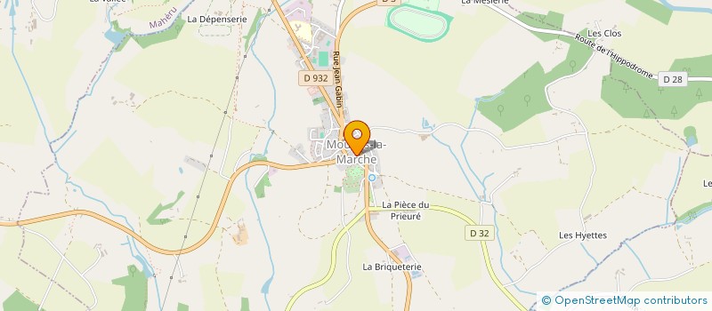 localisation de l'entreprise MONSIEUR CHRISTOPHE MANDEGOU à MOULINS-LA-MARCHE