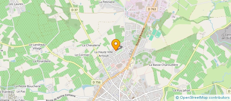 localisation de l'entreprise MONSIEUR CHRISTOPHE MANDIN  VALLET