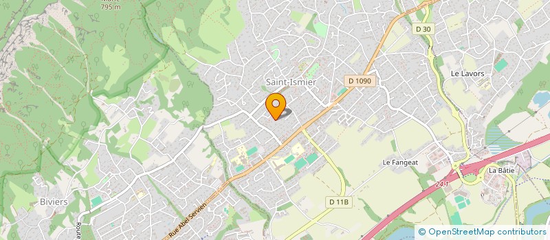 localisation de l'entreprise MONSIEUR CHRISTOPHE MANGIONE  SAINT-ISMIER