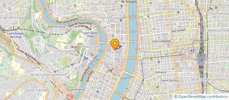 localisation de l'entreprise MONSIEUR CHRISTOPHE MANJOO LE BERNE  LYON