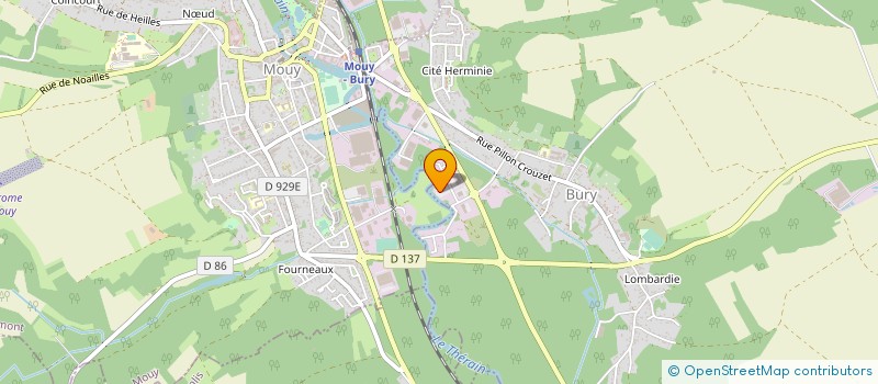 localisation de l'entreprise MONSIEUR CHRISTOPHE MANSEC  BURY