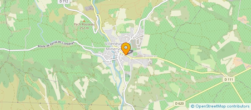 localisation de l'entreprise MONSIEUR CHRISTOPHE MANSOURI  VILLENEUVE-MINERVOIS