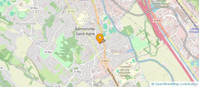 localisation de l'entreprise MONSIEUR CHRISTOPHE MARANGE à RAMONVILLE ST AGNE
