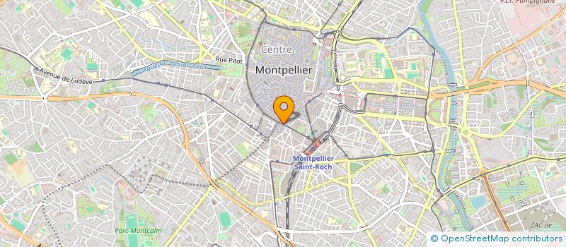 localisation de l'entreprise MONSIEUR CHRISTOPHE MARANT à MONTPELLIER