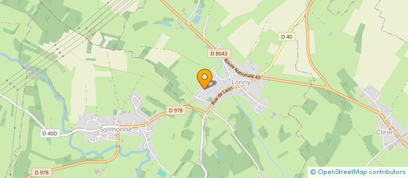 localisation de l'entreprise MONSIEUR CHRISTOPHE MARBEUHAN  LONNY