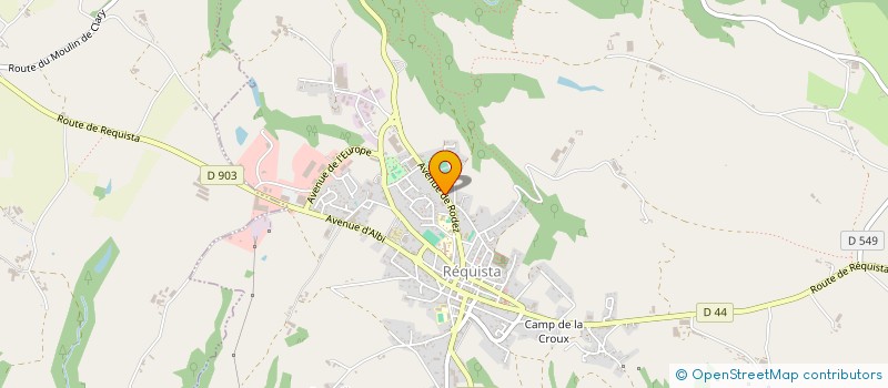 localisation de l'entreprise MONSIEUR CHRISTOPHE MARC  REQUISTA