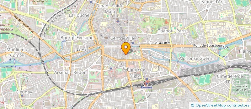 localisation de l'entreprise MONSIEUR CHRISTOPHE MARCASSIN  RENNES