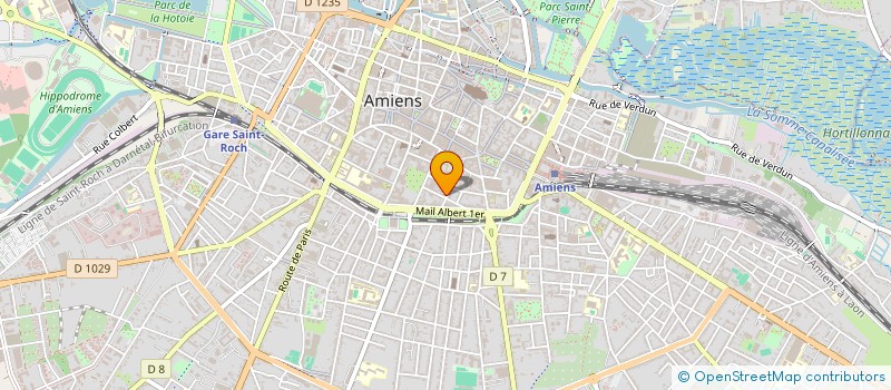 localisation de l'entreprise MONSIEUR CHRISTOPHE MARCHAL à AMIENS