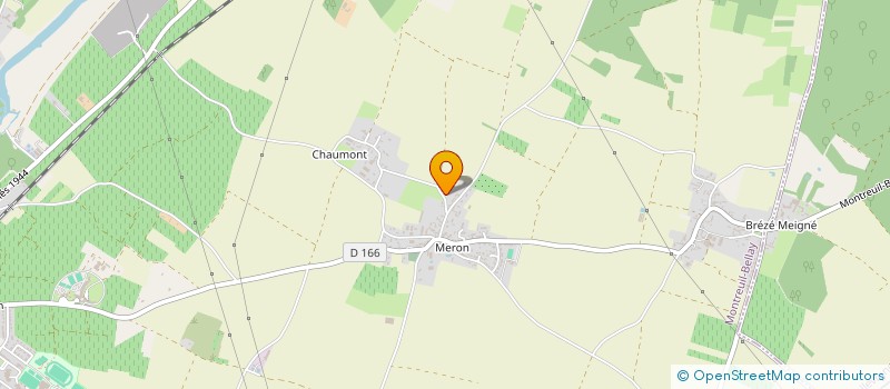 localisation de l'entreprise MONSIEUR CHRISTOPHE MARCHAND  MONTREUIL-BELLAY