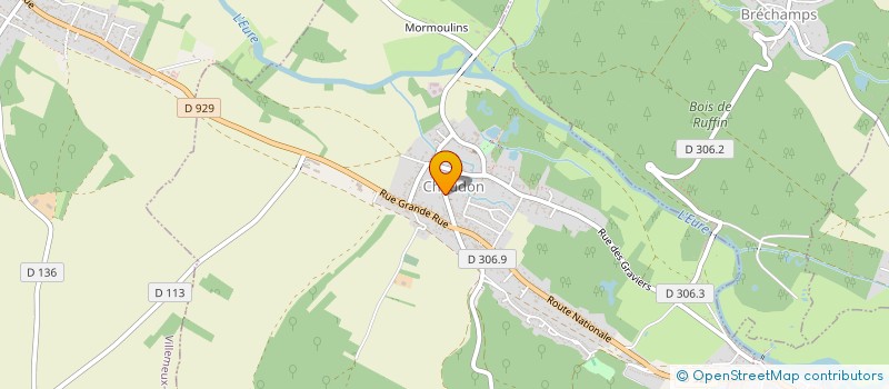 localisation de l'entreprise MONSIEUR CHRISTOPHE MARCHAND à CHAUDON
