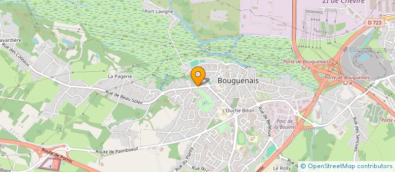 localisation de l'entreprise MONSIEUR CHRISTOPHE MARCHAND à BOUGUENAIS