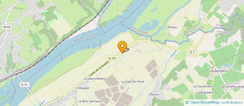 localisation de l'entreprise MONSIEUR CHRISTOPHE MARCHAND  DIVATTE-SUR-LOIRE