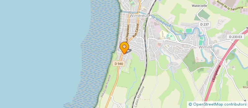 localisation de l'entreprise MONSIEUR CHRISTOPHE MARECHAL  WIMEREUX