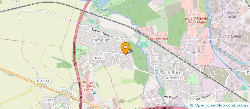 localisation de l'entreprise MONSIEUR CHRISTOPHE MARECHAUX  CHAMPIGNY