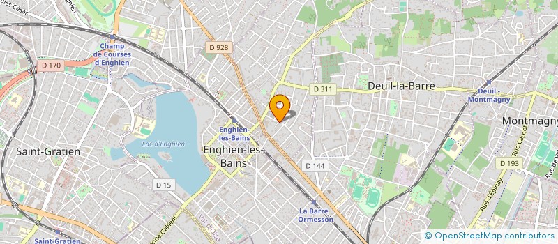 localisation de l'entreprise MONSIEUR CHRISTOPHE MARGARIDO  MONTMORENCY