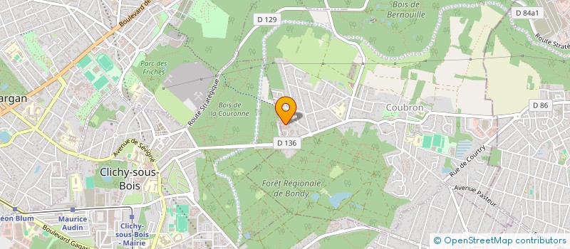 localisation de l'entreprise MONSIEUR CHRISTOPHE MARIOT  COUBRON